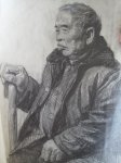传奇工作室素描半身像