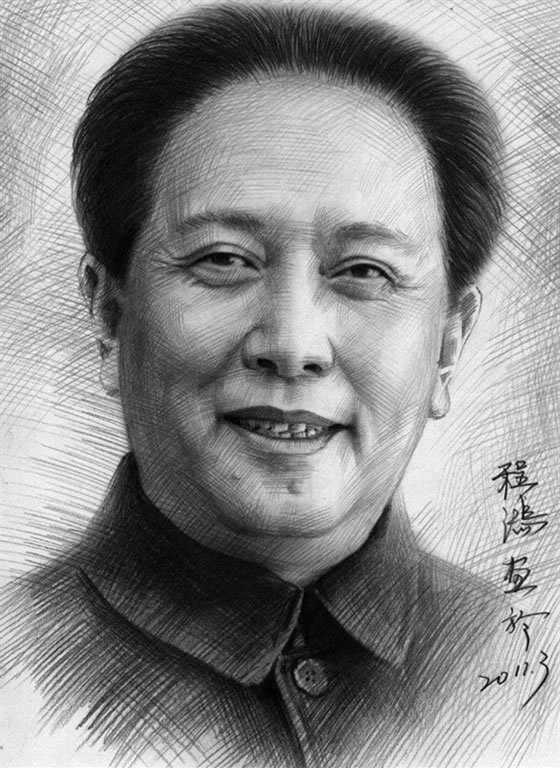 程宏素描作品