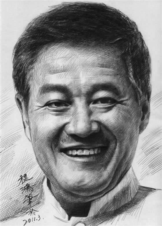 程宏素描作品