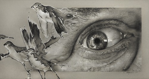 阿明·默斯曼的素描可以超越灵魂的大图景
