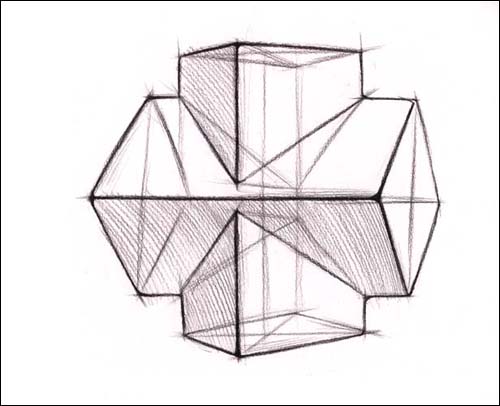 几何结构草图
