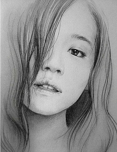 头发的素描画法及重要性