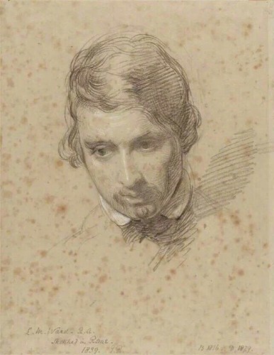 英国职业肖像画家:乔治·里士满素描肖像欣赏