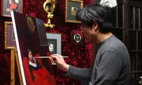冷峻小姐的写生美揭开了中国特色油画教学的面纱