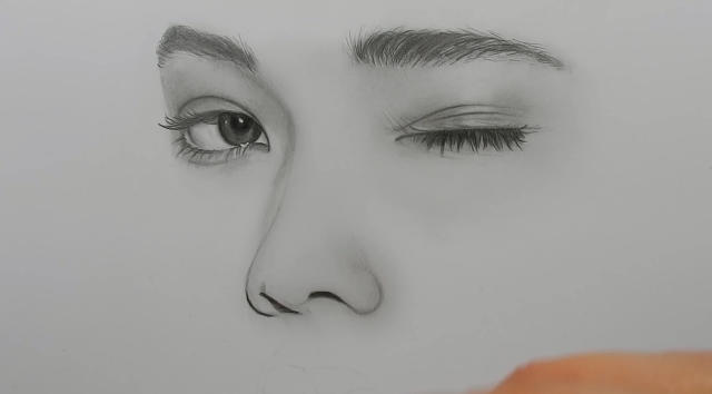 美女肖像素描视频教程 超牛铅笔手绘
