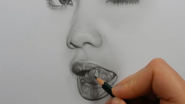 美女肖像素描视频教程 超牛铅笔手绘
