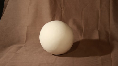 石膏几何体：球体超高清图片