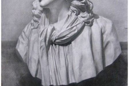 大卫·莫里哀的巴黎石膏素描