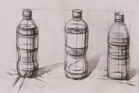 矿泉水瓶结构示意图