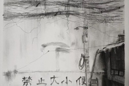 中央美术学院版画系蒋小东欣赏设计素描中的光影素描